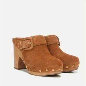 Veronica Beard Dacey Clog - Pecan - Size 11